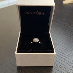 sterling silver pandora ring